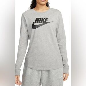Nike long sleeve grey shirt size 1X